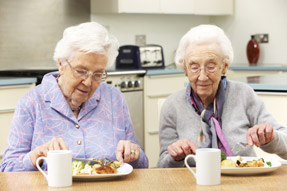Involve the family if possible to either make meals for the patient or just check in to see if the patient is eating This has the added benefit of bringing families into the circle of care Photo b