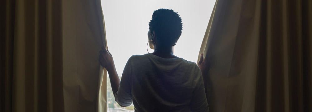 A simple act such as asking patients to open the curtains during a telemedicine visit does more than make them more visible Letting in sunlight might relieve symptoms of anxiety and isolation for tho